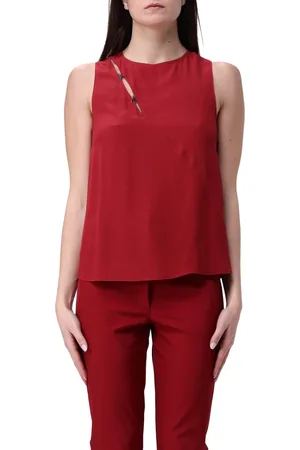 Patrizia Pepe Mujer, Camisetas, Rojo, Talla: M