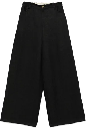 ALYSI Mujer, Pantalones, Negro, Talla: S