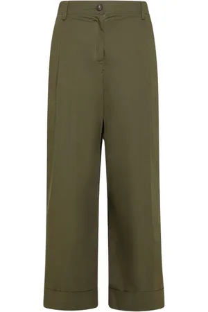 MOMONÍ Mujer, Pantalones, Verde, Talla: S
