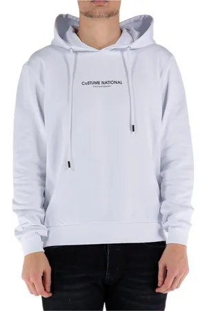 Costume National Hombre, Sudaderas, Blanco, Talla: L
