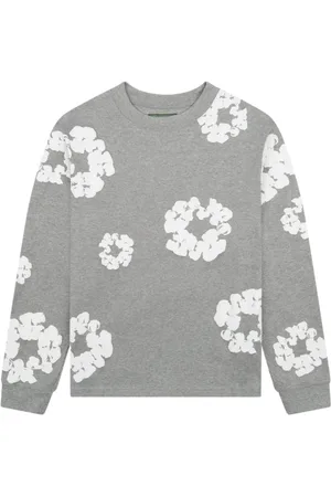 DENIM TEARS Hombre, Sudaderas, Gris, Talla: S