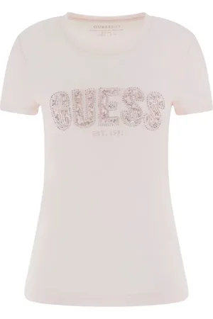 Guess Mujer, Camisetas, Rosa, Talla: XS