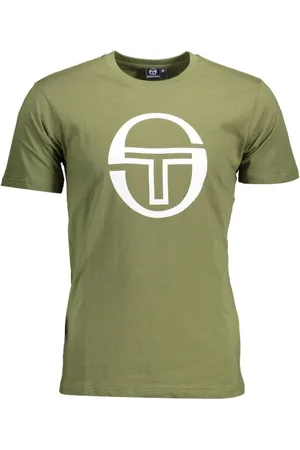 Sergio Tacchini Hombre, Camisetas, Verde, Talla: L