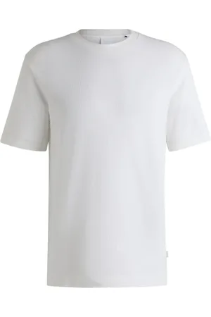 HUGO BOSS Hombre, Camisetas, Blanco, Talla: M