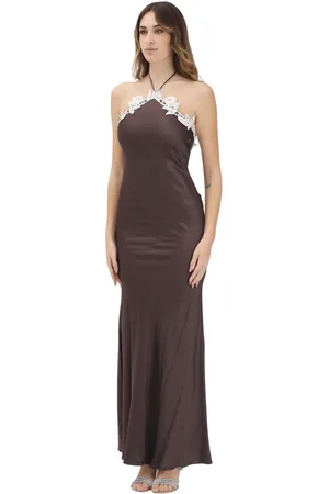 Patrizia Pepe Mujer, Vestidos, Marrón, Talla: S