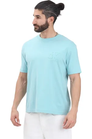 Calvin Klein Hombre, Camisetas, Verde, Talla: M