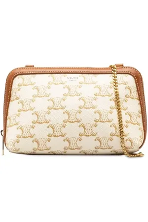 Céline Mujer, De segunda mano, Blanco, Talla: ONE Size