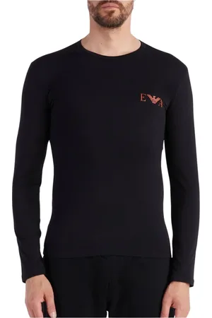 Emporio Armani Hombre, Camisetas, Negro, Talla: S
