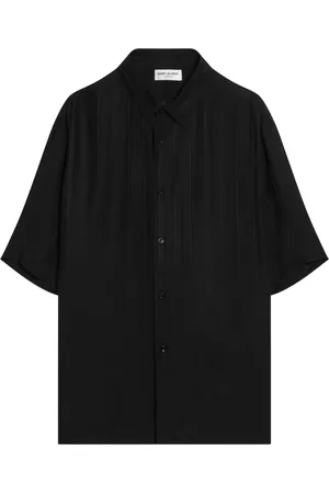 Saint Laurent Hombre, Camisas, Negro, Talla: L