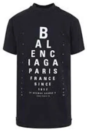 Balenciaga Unisex, Camisetas, Negro, Talla: S