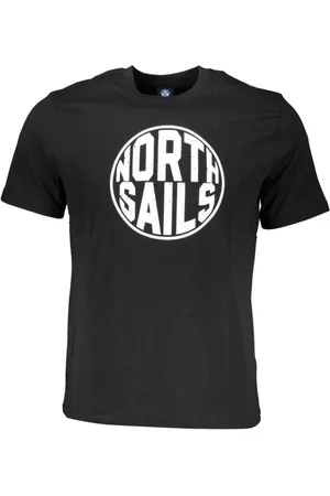 North Sails Hombre, Camisetas, Negro, Talla: S