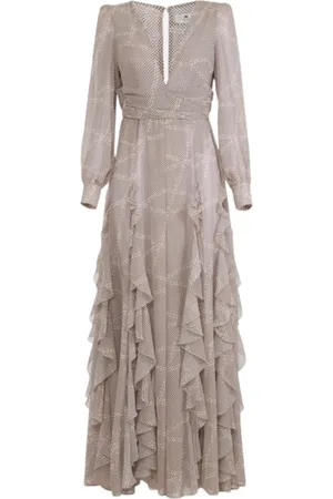 Elisabetta Franchi Mujer, Vestidos, Gris, Talla: L