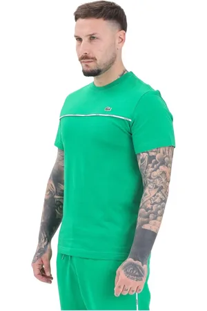 Lacoste Hombre, Camisetas, Verde, Talla: S