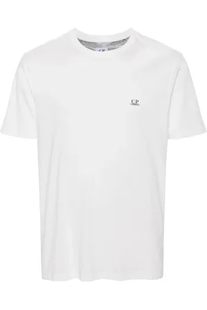 C.P. Company Hombre, Camisetas, Blanco, Talla: L