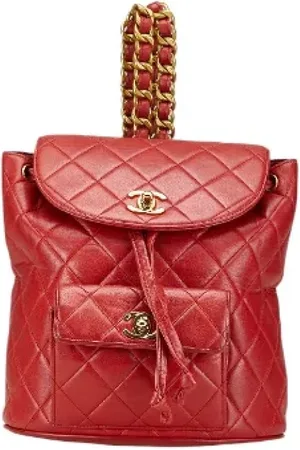 CHANEL Mujer, De segunda mano, Rojo, Talla: ONE Size