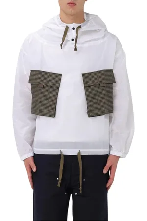 Brain Dead Hombre, Chaquetas, Blanco, Talla: XL