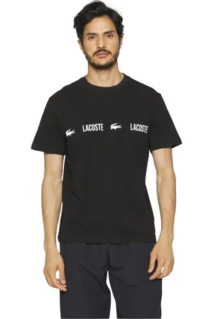 Lacoste Hombre, Camisetas, Negro, Talla: S