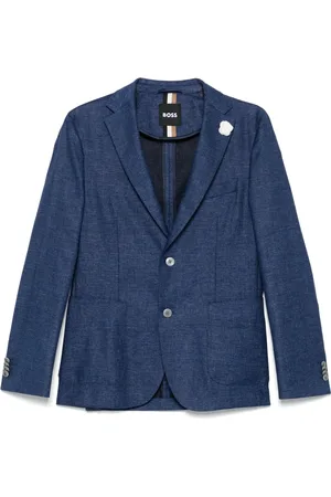 HUGO BOSS Hombre, Chaquetas, Azul, Talla: 2XL