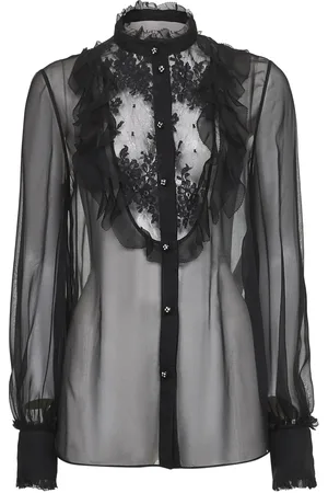 VALENTINO Mujer, Blusas y Camisas, Negro, Talla: S