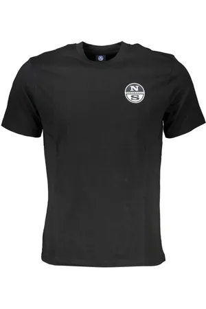 North Sails Hombre, Camisetas, Negro, Talla: XL