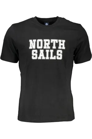 North Sails Hombre, Camisetas, Negro, Talla: S