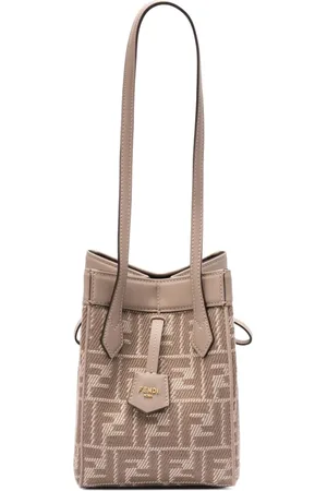 Fendi Mujer, Bolsos, Gris, Talla: ONE Size