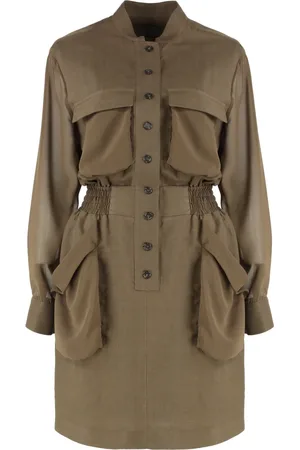 Pinko Mujer, Vestidos, Verde, Talla: M