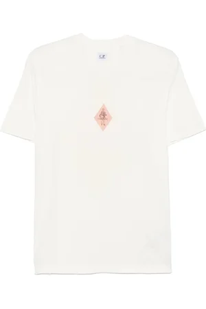 C.P. Company Hombre, Camisetas, Blanco, Talla: M