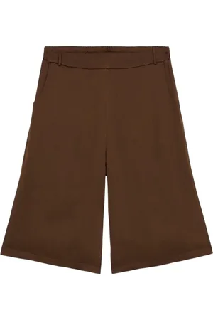 Oltre Mujer, Pantalones cortos, Marrón, Talla: M