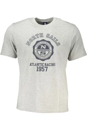 North Sails Hombre, Camisetas, Gris, Talla: XL