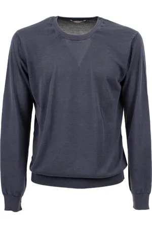 KANGRA CASHMERE Hombre, Jerseys, Azul, Talla: M