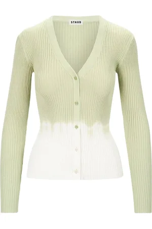 Staud Mujer, Jerseys, Verde, Talla: M
