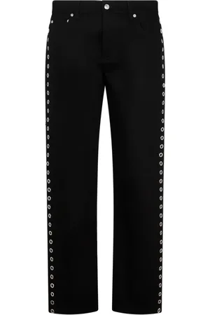 Alexander McQueen Hombre, Pantalones, Negro, Talla: L