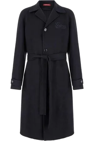 Gucci Hombre, Abrigos, Negro, Talla: L