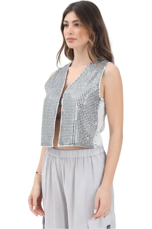 Armani Exchange Mujer, Chaquetas, Gris, Talla: L