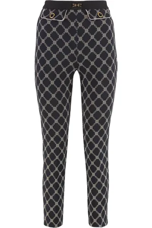 Elisabetta Franchi Mujer, Pantalones, Negro, Talla: XS