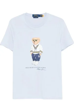 Ralph Lauren Hombre, Camisetas, Azul, Talla: L