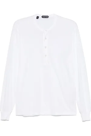 Tom Ford Hombre, Camisetas, Blanco, Talla: M