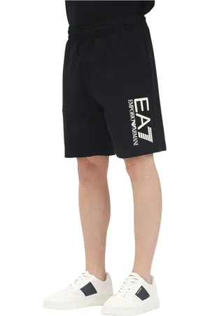 EA7 Hombre, Pantalones cortos, Negro, Talla: XL