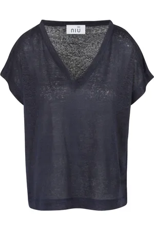 NIŪ Mujer, Camisetas, Azul, Talla: S