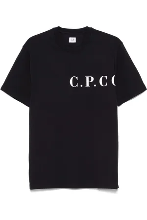 C.P. Company Hombre, Camisetas, Azul, Talla: L
