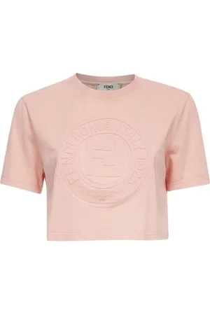 Fendi Mujer, Camisetas, Rosa, Talla: XS