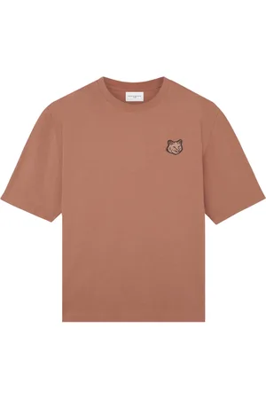 Maison Kitsuné Hombre, Camisetas, Marrón, Talla: M
