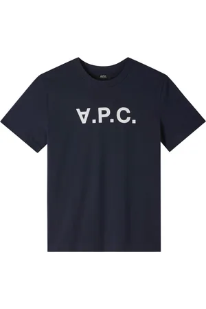 A.P.C. Hombre, Camisetas, Azul, Talla: S