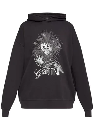Ganni Mujer, Sudaderas, Negro, Talla: S