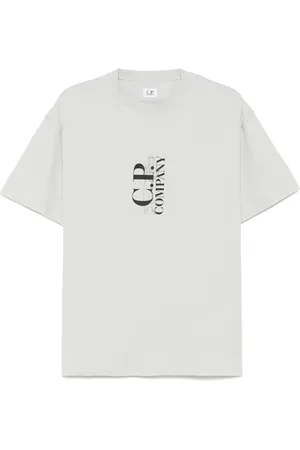 C.P. Company Hombre, Camisetas, Blanco, Talla: L