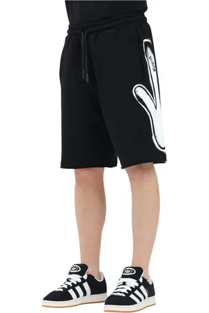 DISCLAIMER Hombre, Pantalones cortos, Negro, Talla: S