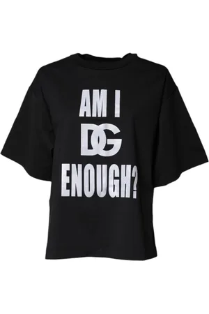 Dolce & Gabbana Mujer, Camisetas, Negro, Talla: M