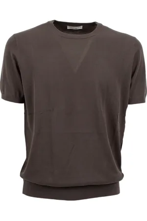 KANGRA CASHMERE Hombre, Camisetas, Marrón, Talla: 2XL