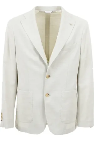 Manuel Ritz Hombre, Chaquetas, Blanco, Talla: XL